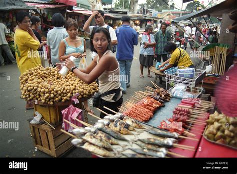 Street Food Lahug Cebu City Philippines Stock Photo - Alamy