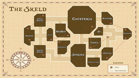 Among Us map — layouts and strategies | LEVVVEL