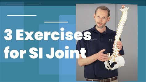 3 Exercises for SI Joint Pain Relief - YouTube