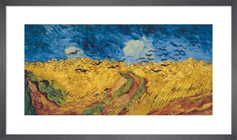 Wheatfield with Crows, 1890 Art Print by Vincent Van Gogh | King & McGaw