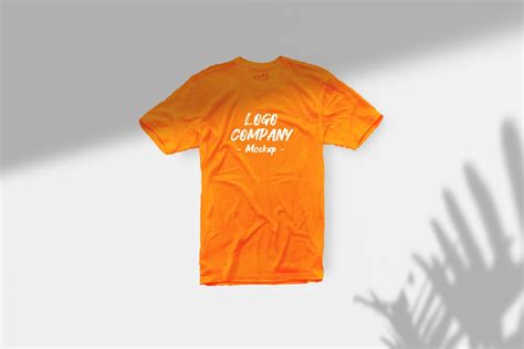 Free Simple T-Shirt Mockup (PSD) - PixelsDesign