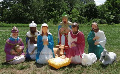 Lighted Outdoor Nativity Scene : Not Currently Available - Yonder Star Christmas Shop LLC