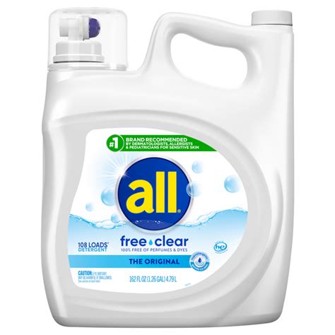 Save on all Free & Clear Liquid Laundry Detergent The Original Order Online Delivery | Giant