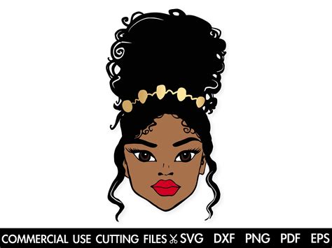 Girl SVG Woman Svg Cute Face Svg Beautiful Face Silhouette - Etsy