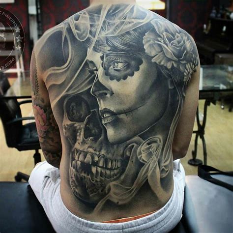 Discover more than 82 skull tattoo designs for ladies best - in.cdgdbentre