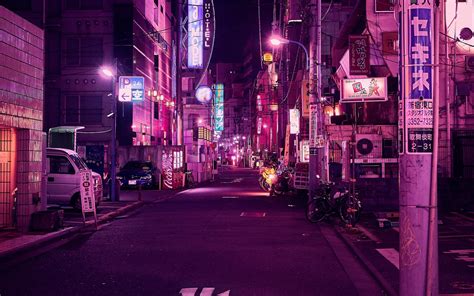 Neon Street Wallpapers - Wallpaper Cave