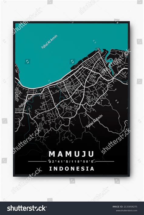 3d Illustration Mamuju City Street Map Stock Illustration 2133054275 | Shutterstock