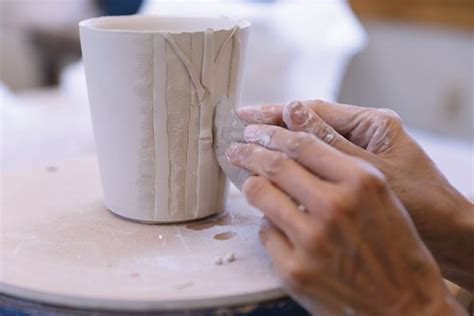 How to Use Additive Sculpture Techniques on a Wheel Thrown Cup ...