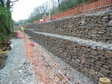 Gabion Wall Construction- Install | Gabion wall, Gabion retaining wall ...