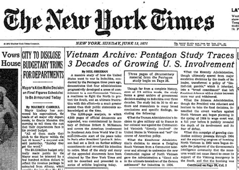 The Pentagon Papers were first published 52 years ago - Boing Boing