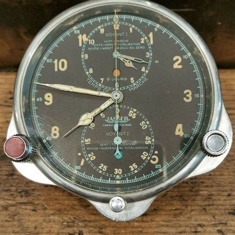 Jaeger Voyant : 8 jours Vintage watch Cronoflight car chronograph 1950 circa nel 2020 | Orologio ...