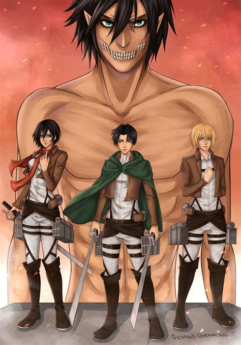 Fan Art Friday: Attack On Titan by techgnotic on DeviantArt