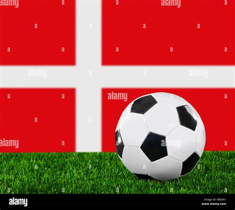 The Danish flag Stock Photo - Alamy