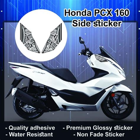 Pcx 160 Accessories / Side sticker for Honda Pcx 160 / Decals for Honda Pcx 160 | Lazada PH