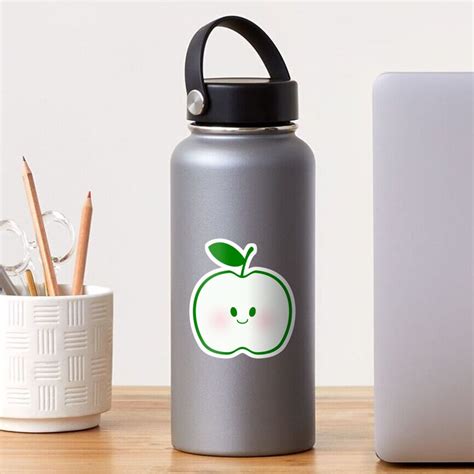 "Cute Apple" Sticker for Sale by Cute-Kingdom | Redbubble