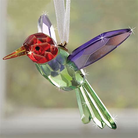 Crystal Hummingbird Suncatcher | Bits and Pieces