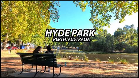 HYDE PARK (Perth, Australia) - Very Attractive Park with Huge London ...