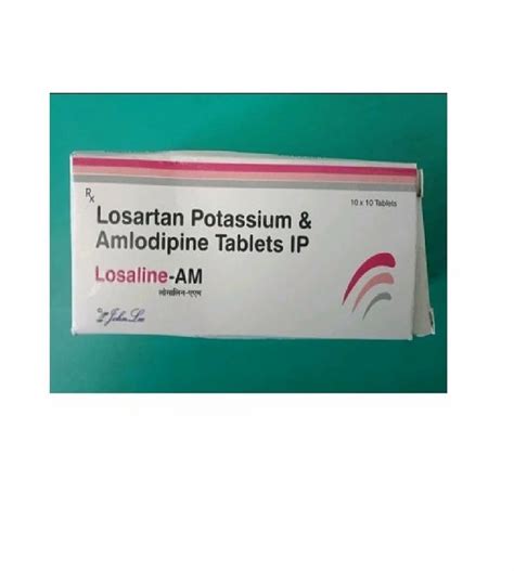 Losartan Potassium Amlodipine Tablets at Rs 69/stripe | Amlodipine And Losartan Potassium ...