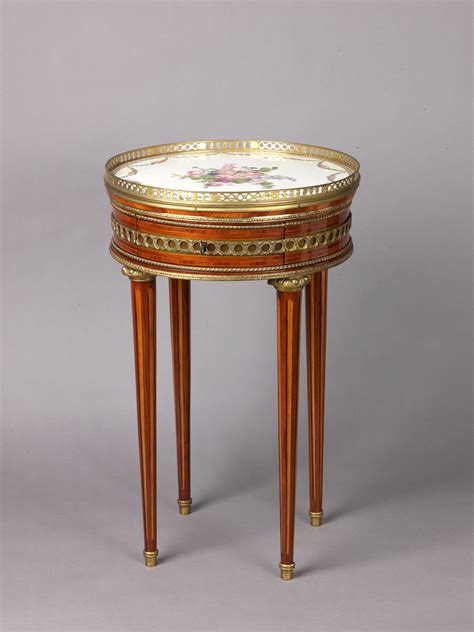 Louis XVI round table with sevres top | French, Paris | The Met