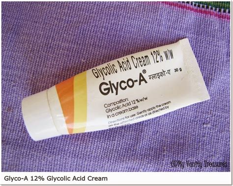 Glyco-A 12% Glycolic Acid Cream Review | My Vanity Treasures