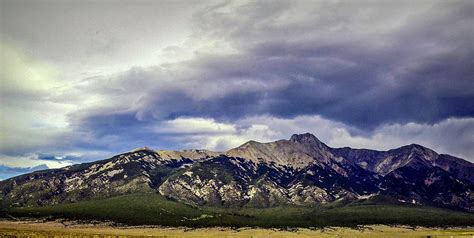 Mt Blanca Range in Colorado Photograph by George Garcia