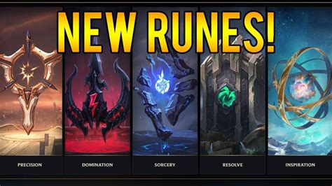 NEW RUNE + MASTERY SYSTEM BUILDER | League of Legends - YouTube