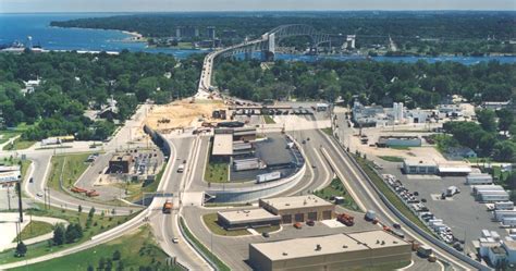 MDOT Blue Water Bridge Plaza Reconstruction - HUBBELL, ROTH & CLARK, INC.HUBBELL, ROTH & CLARK, INC.