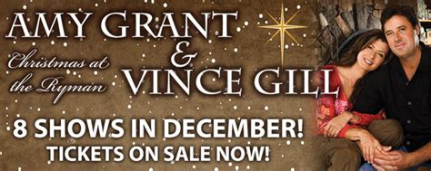 Amy Grant and Vince Gill’s Christmas at the Ryman | WSM-FM1