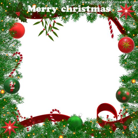 Free Merry Christmas card with Name and Photo Edit