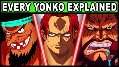 All 5 Yonko and Their Powers Explained! (One Piece Every Emperor) - YouTube