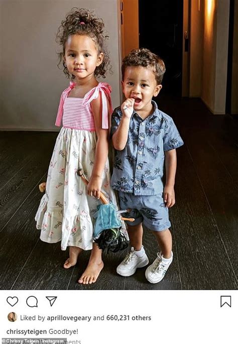 Chrissy Teigen shares another sweet snap of her kids with John Legend ...