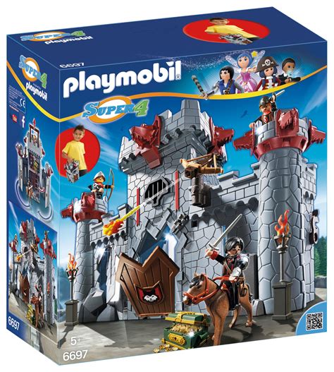 Playmobil Super 4 Enchanted Island Fairy Castle: Amazon.co.uk: Toys & Games