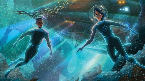 See the Cover for Rick Riordan's New Novel DAUGHTER OF THE DEEP - Nerdist