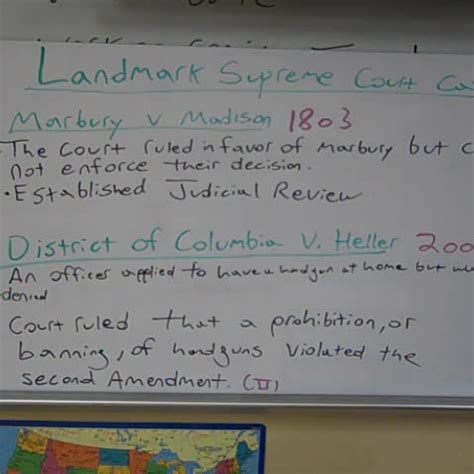 Landmark Supreme Court Cases Long