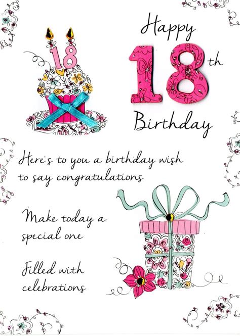 Happy 18th Birthday Wishes for Friend, Daughter, Sister, Son Image - WishesHippo