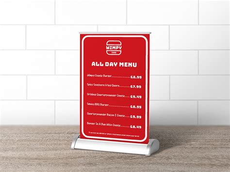 Wimpy Rebrand on Behance