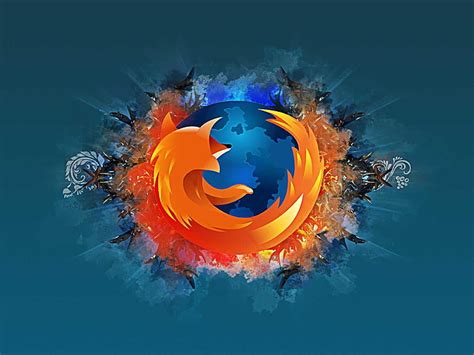 HD wallpaper: Blue Abstract Firefox, Mozilla Firefox logo, Computers ...