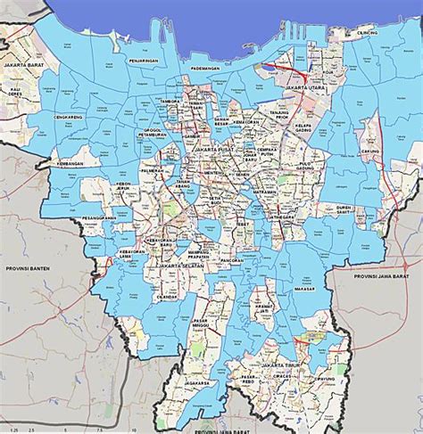 dws - jakarta flood map2 525px Flood Areas, Defence, Jakarta, Scene, Submerged, Map, How To Plan ...