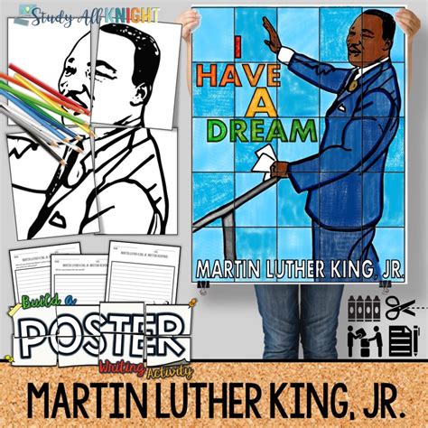 "I Have A Dream," Martin Luther King, Jr., Project and Cooperative Activity For Your Classroom ...