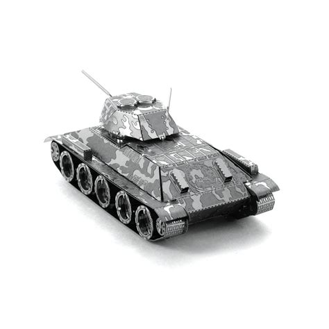 T-34 Tank Metal Earth | 3D Metal Model Kits