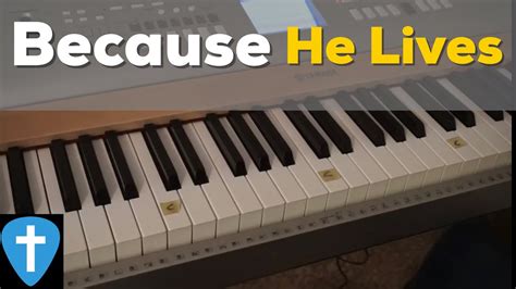 Because He Lives | 3 Chord Piano Lesson | Matt McCoy Hymn Tutorial ...