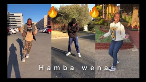 Hamba wena || Tiktok dance #amapiano #tiktok #compilation - YouTube