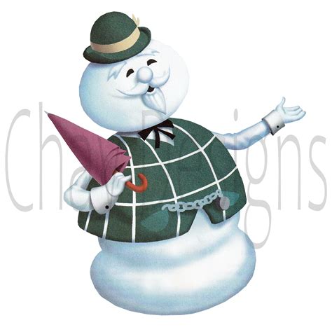 Sam the Snowman From Rudolph the Red Nose Reindeer PNG File, Christmas ...