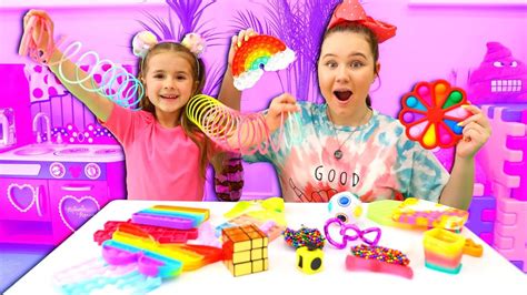 Ruby and Bonnie Fidget Toys for kids - YouTube