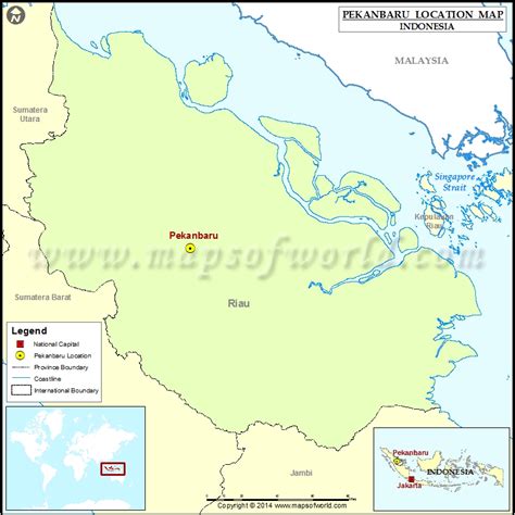 Where is Pekanbaru | Location of Pekanbaru in Indonesia Map