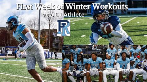 First Week of a D1 Athlete's Winter Workouts - YouTube