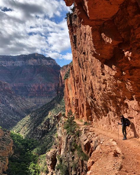 I hiked the Grand Canyon Rim to Rim (North Kaibab to Bright Angel) on ...