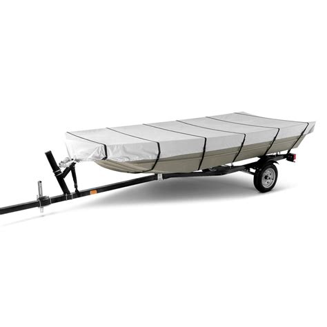 Dallas Manufacturing BC21013B 14' L x 70" W Gray Polyester Jon Boat ...