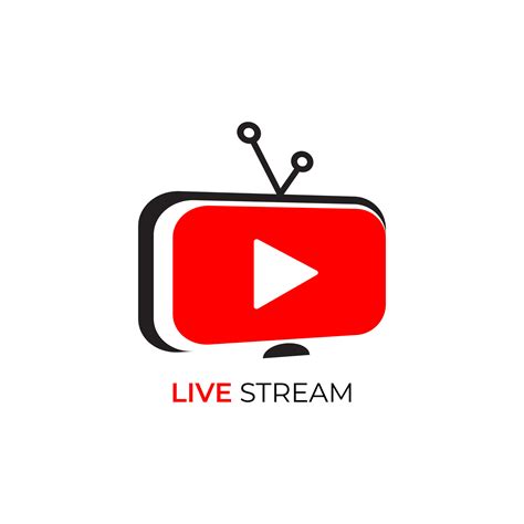 Live streaming logo design 7092475 Vector Art at Vecteezy