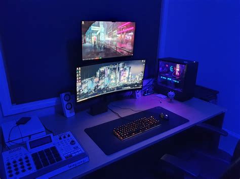 My setup, i know my cable management needs some work : r/battlestations